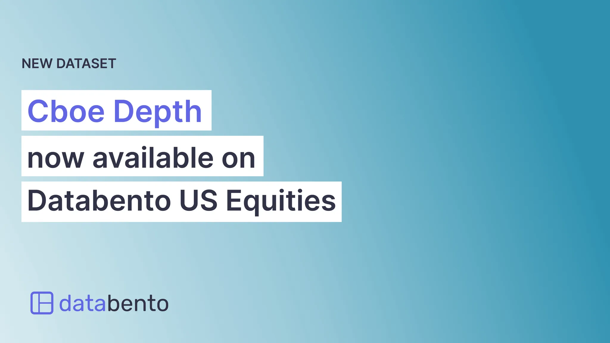 Title picture for Cboe US Equities Depth now available